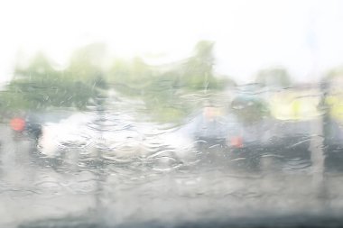 Soyut damla cam arka plan/doku sis yağmuru, Mevsimlik arka plan, su ile Clear cam