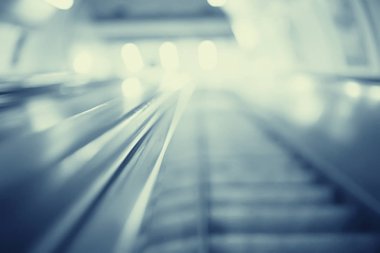 arka plan bulanık yeraltı hareket Metro mavi şehir