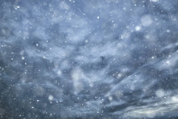 Sky Snow Background Clouds Abstract Background Gray Winter Sky Weather — Stock Photo, Image