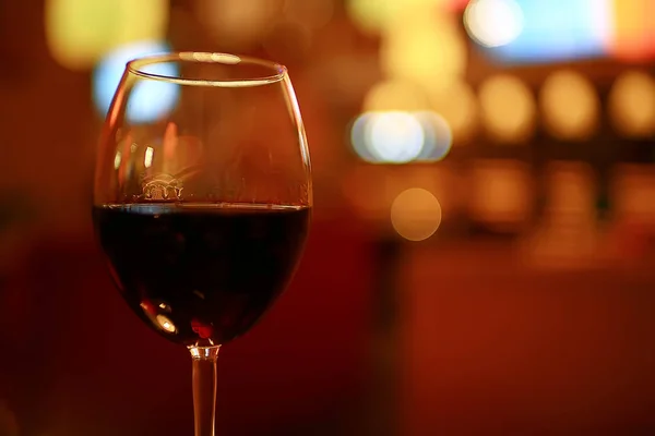 Wino Restauracja Serwująca Romans Piękne Pojęcie Alkohol Szkło Wakacje Obiad — Zdjęcie stockowe