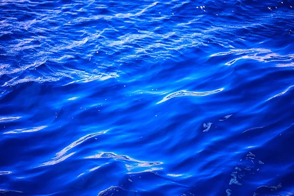 海水抽象背景波 青の背景 自然濡れた海の水の波紋 — ストック写真