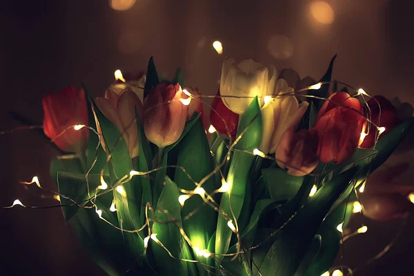 Anbud Våren Blommor Bakgrund Vacker Bild Blommande Grenar — Stockfoto