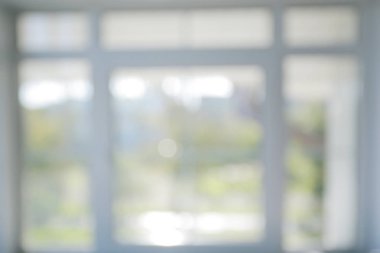 pencere görünümü bulanıklık arka plan/ev iş konsepti