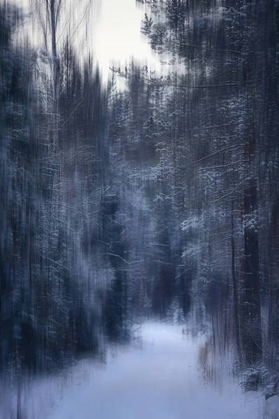 Абстрактный Лес Размытые Зимние Вертикальные Линии Зимний Лесной Фон Абстрактный — стоковое фото