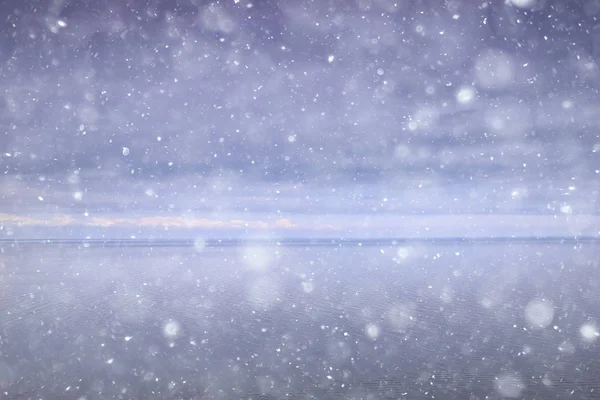 Sky Snow Background Clouds Abstract Background Gray Winter Sky Weather — Stock Photo, Image