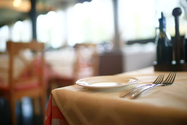 Desayuno Una Cafetería Comida Fondo Mañana Desayuno Fresco Una Cafetería — Foto de Stock