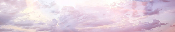 Heavenly clouds background / abstract beautiful background of bright clouds in the sky