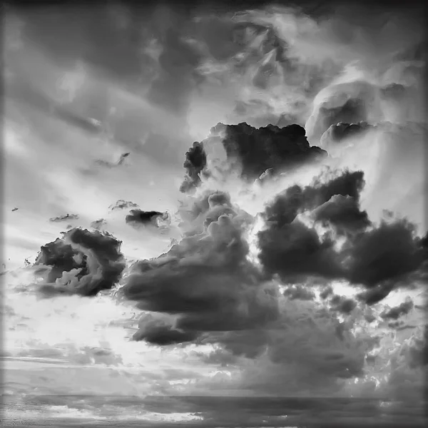 Abstracte Hemel Achtergrond Wazig Textuur Lente Hemel Wolken Landschap Wallpaper — Stockfoto