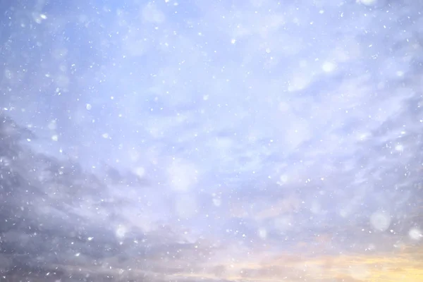 Chmury Niebo Pogoda Streszczenie Szary Tło Zima Śnieg — Zdjęcie stockowe