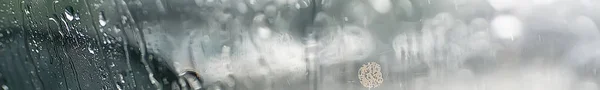 Стеклянные Капли Длинный Узкий Продолговатый Фон Абстрактный Горизонтальный Фон Веб — стоковое фото