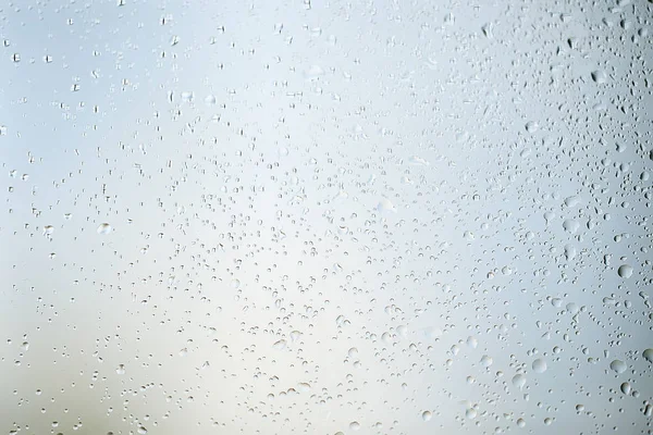 Αφηρημένη Σταγόνες Γυαλί Φόντο Υφή Βροχή Ομίχλη Εποχιακή Φόντο Διαυγές — Φωτογραφία Αρχείου
