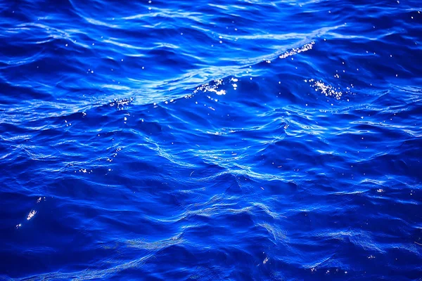 Sea Water Abstract Background Waves Blue Background Nature Wet Ocean — Stock Photo, Image