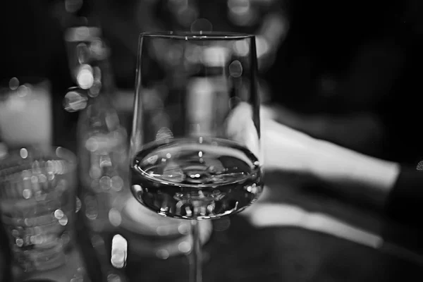 Copo Álcool Vinho Licor Vinho Uma Celebração Uvas — Fotografia de Stock
