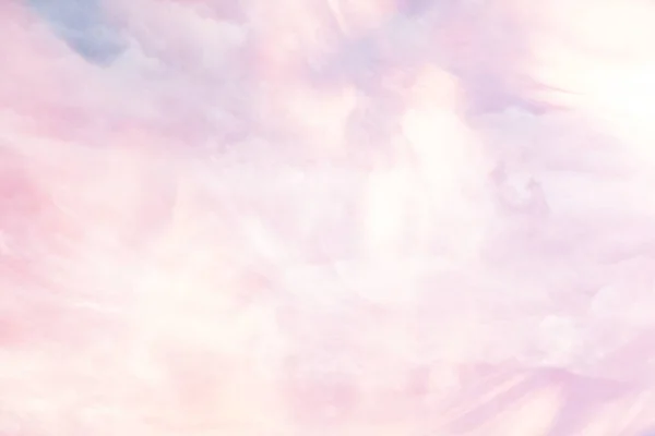 抽象的なピンク色の背景 ぼやけた多色の雲 春の背景 — ストック写真