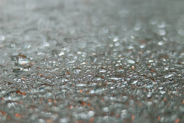 抽象的なドロップガラスの背景 テクスチャ霧雨 季節の背景 水と透明ガラス — ストック写真