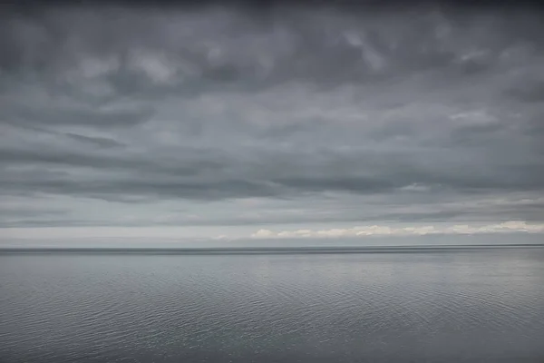 Nubes Fondo Sombrío Gris Tormenta Fondo Cielo Nubes Superiores — Foto de Stock