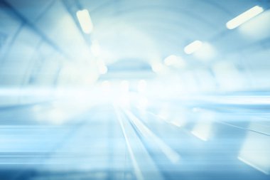 arka plan bulanık yeraltı hareket Metro mavi şehir