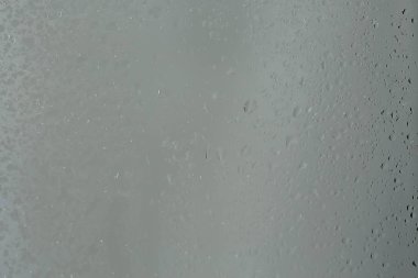 Soyut damla cam arka plan/doku sis yağmuru, Mevsimlik arka plan, su ile Clear cam