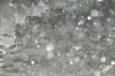 Gökyüzünde bulutlar yığını 