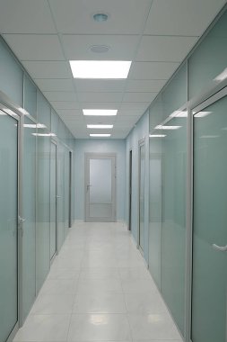 koridor cam kapılar arka plan/soyut Tıp Merkezi