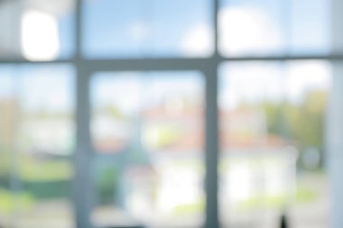 pencere görünümü bulanıklık arka plan/ev iş konsepti