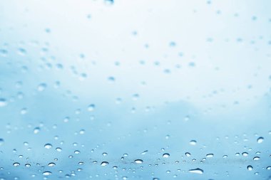 Soyut damla cam arka plan/doku sis yağmuru, Mevsimlik arka plan, su ile Clear cam
