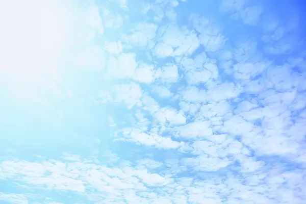 Spring Sky Clouds Background — Stock Photo, Image