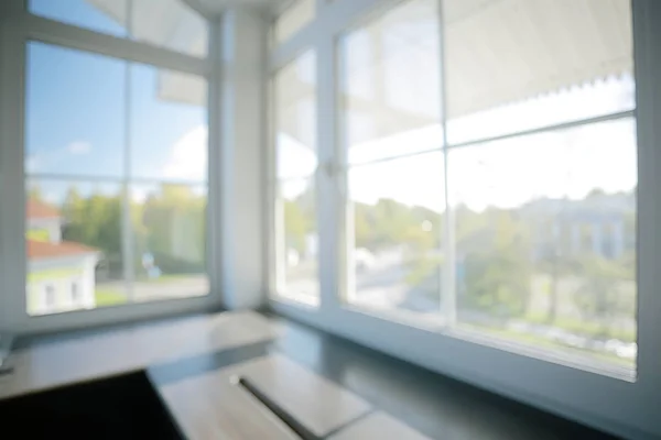 Verschwommener Fensterhintergrund Wohnlichkeit Konzept Fensterblick — Stockfoto