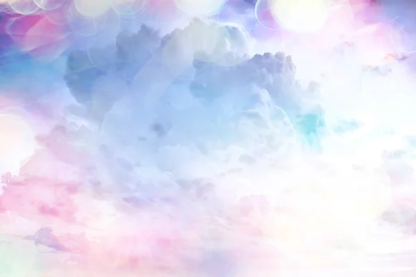 Heavenly Clouds Background Abstract Beautiful Background Bright Clouds Sky — Stock Photo, Image