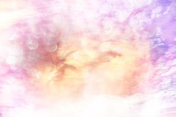 Абстрактний Рожевий Кольоровий Фон Розмиті Різнокольорові Хмари Весняний Фон — стокове фото
