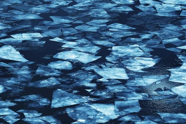Tekstura Lód Złamane Tekstury Niebieski Lód Tło Zimno Zima Pęknięć — Zdjęcie stockowe