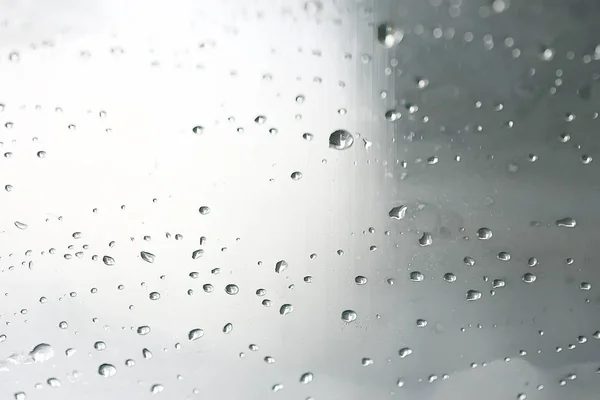 Abstract Drops Glass Background Texture Fog Rain Seasonal Background Clear — Stock Photo, Image