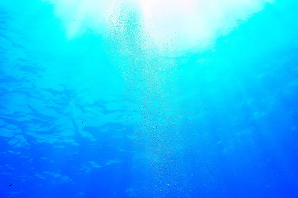 水下海洋 景观水下世界 场景蓝色田园 — 图库照片