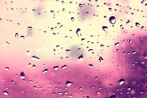 Rózsaszín Háttér Csepp Üveg Absztrakt Textúra — Stock Fotó