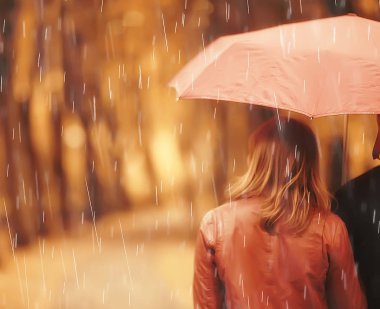 sonbahar manzarası, bir kız parkta yürüyor/sarı yaprakları, sonbahar Parkı, yalnız bir kız sonbahar parkında dinleniyor