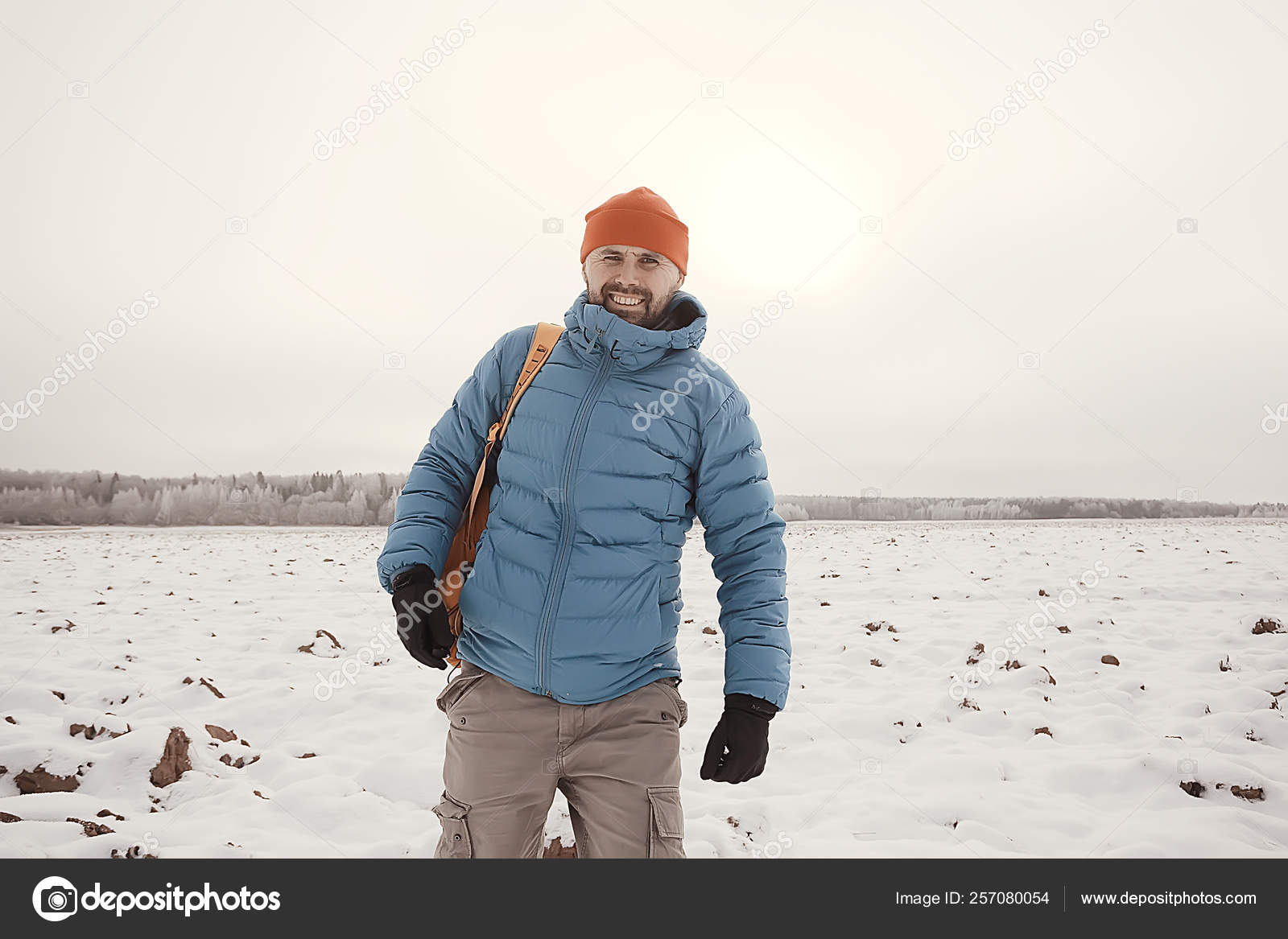Winter top trekking jacket