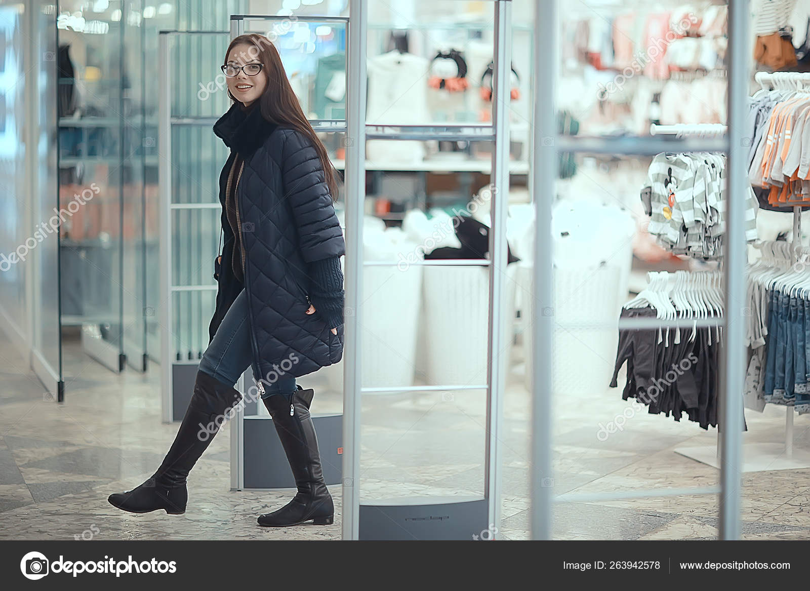 winter clothes shopping