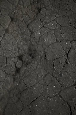 asfalt yolda çatlaklar doku / soyut arka plan çatlakları asfalt asfalt