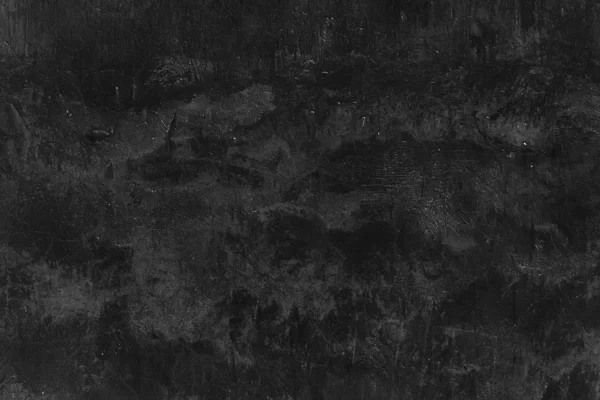 Černá Zeď Betonu Popraskaný Beton Pozadí Abstraktní Černá Textura Staré — Stock fotografie