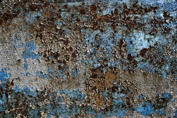 Fondo Pared Hierro Oxidado Fondo Antiguo Abstracto Textura Hierro — Foto de Stock