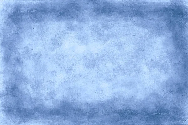 Синий Гипсовый Фон Абстрактный Холодный Винтажный Фон Старой Бетонной Текстуры — стоковое фото