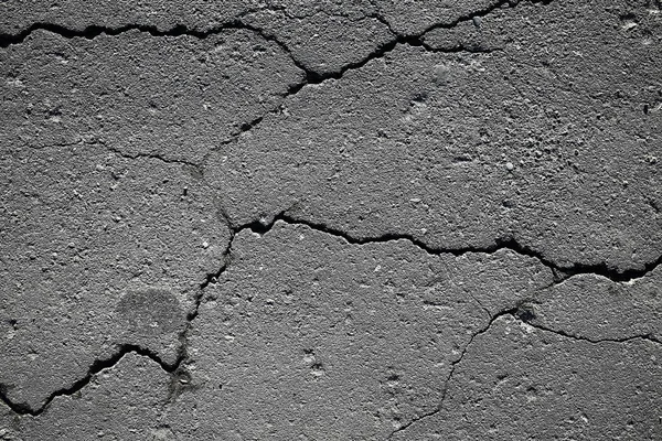 Asphalte Dans Les Fissures Texture Fond Abstrait Fissures Sur Route — Photo