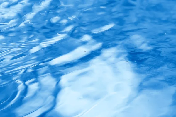 概念青い抽象的な背景水 水上の湖の波 川の波紋の反射 — ストック写真