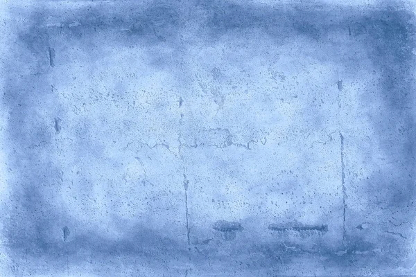 Синій Штукатурний Фон Абстрактний Холодний Вінтажний Фон Старої Бетонної Текстури — стокове фото