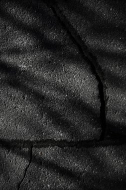 asfalt yolda çatlaklar doku / soyut arka plan çatlakları asfalt asfalt