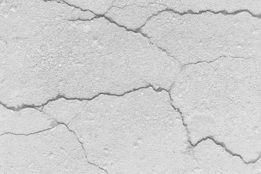 zemin beyaz arka plan üzerinde çatlak / soyut beyaz vintage arka plan kırık doku