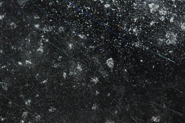 çizik siyah arka plan kaplama / soyut siyah koyu arka plan, kırık çatlaklar ve bindirme için çizikler