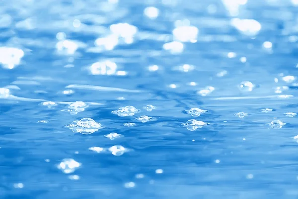 Koncept Modrý Abstraktní Pozadí Voda Oceán Jezerní Vlny Vodě Odraz — Stock fotografie
