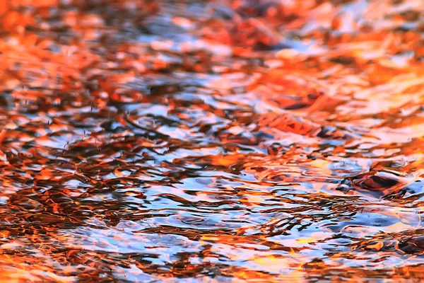 Absztrakt Háttér Hullámai Víz Barna Patak Víz Textúrájú Barna Szín — Stock Fotó