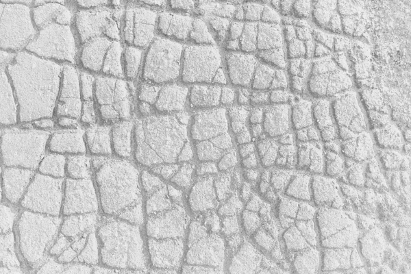 Crack Chão Fundo Branco Abstrato Branco Vintage Fundo Textura Quebrada — Fotografia de Stock